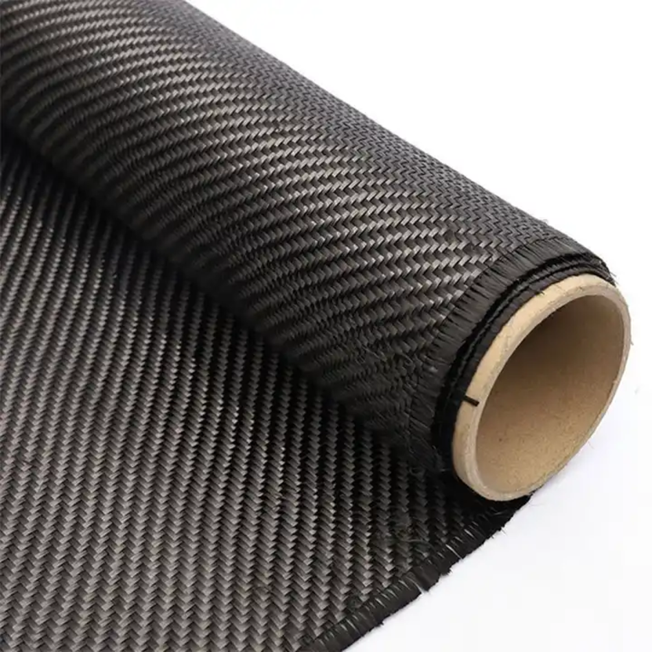 Carbon Fibre Cloth Fabric 210gsm 2/2 3k Twill 1000mm Width