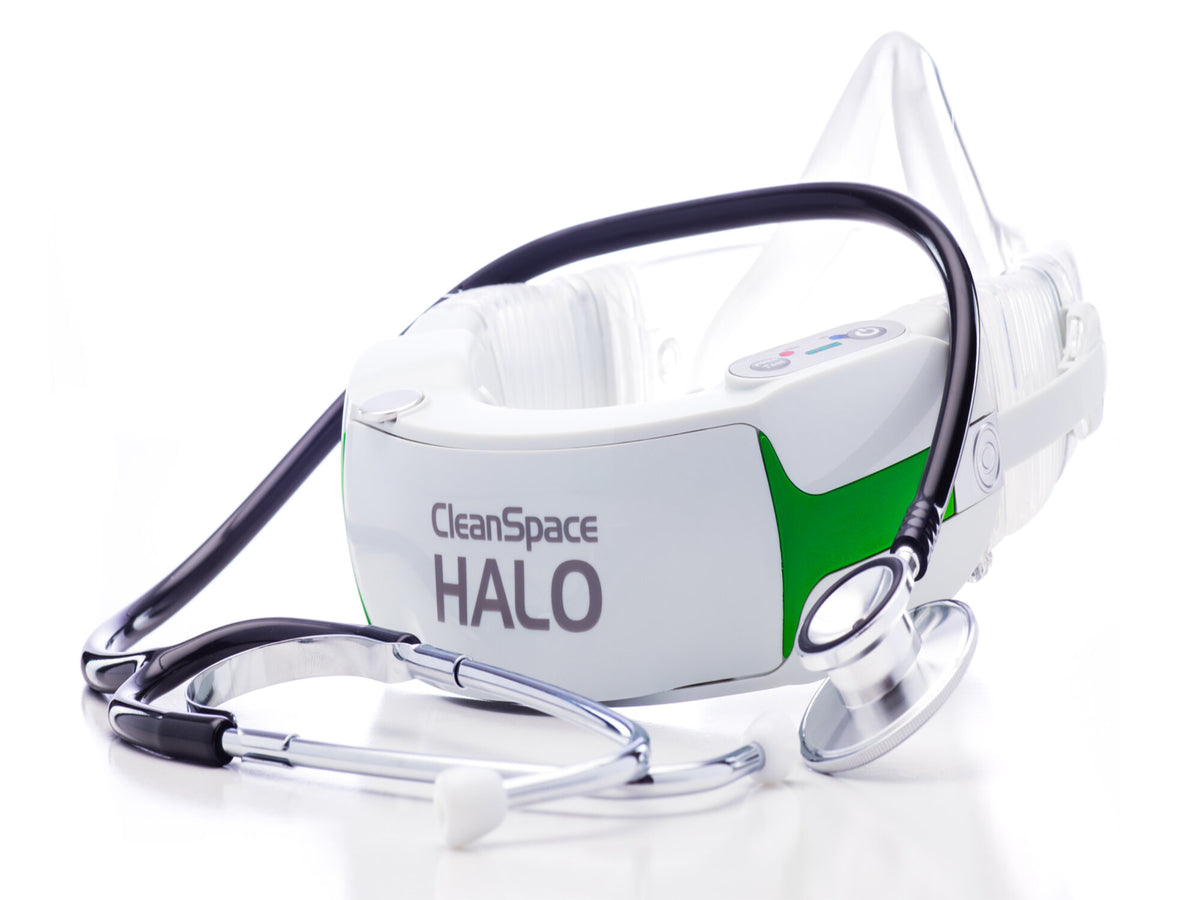 Halo Rpe Mask Cleanspace Halo Respirator with 3 x P3R filters and Half Mask