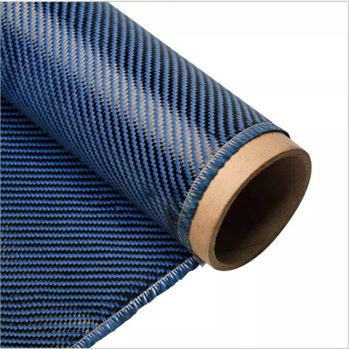 Carbon Fibre Cloth 210g Blue 2/2 Twill 3k 1000mm width