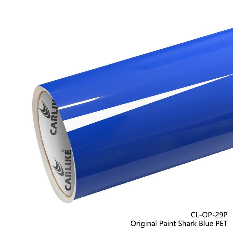 Vinyl Wrap Plain Gloss Blue Premium Quality 1520mm Width