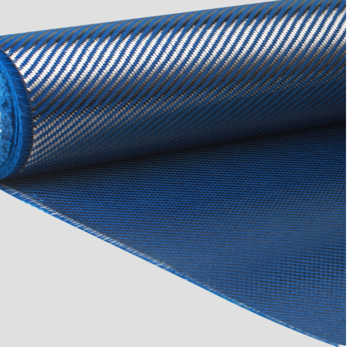 Carbon Fibre Cloth 210g Blue 2/2 Twill 3k 1000mm width